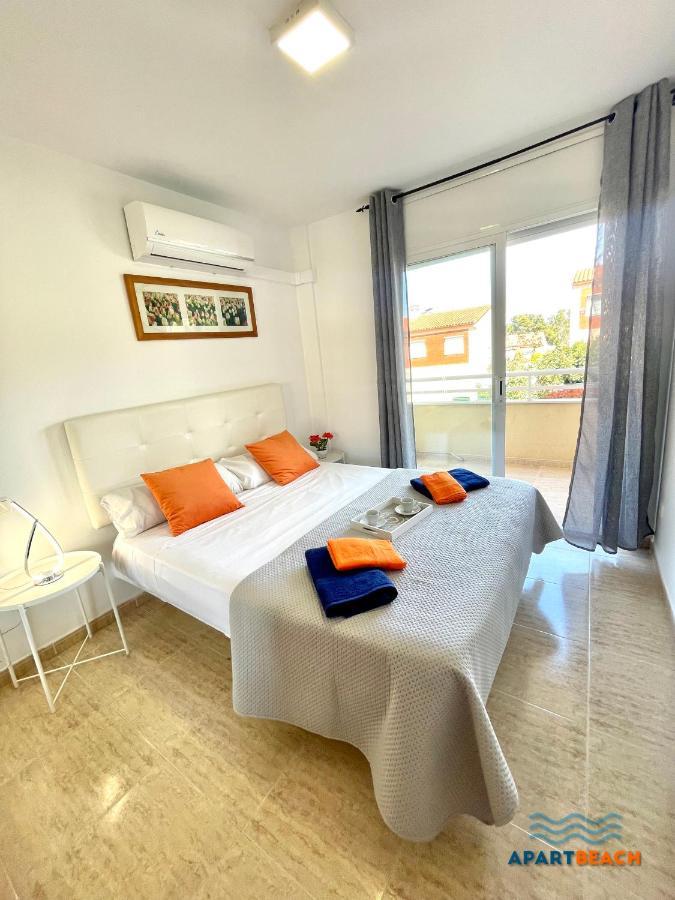 Apartbeach Green Relax Muy Luminoso Junto Playa Y Barbacoa Салоу Экстерьер фото