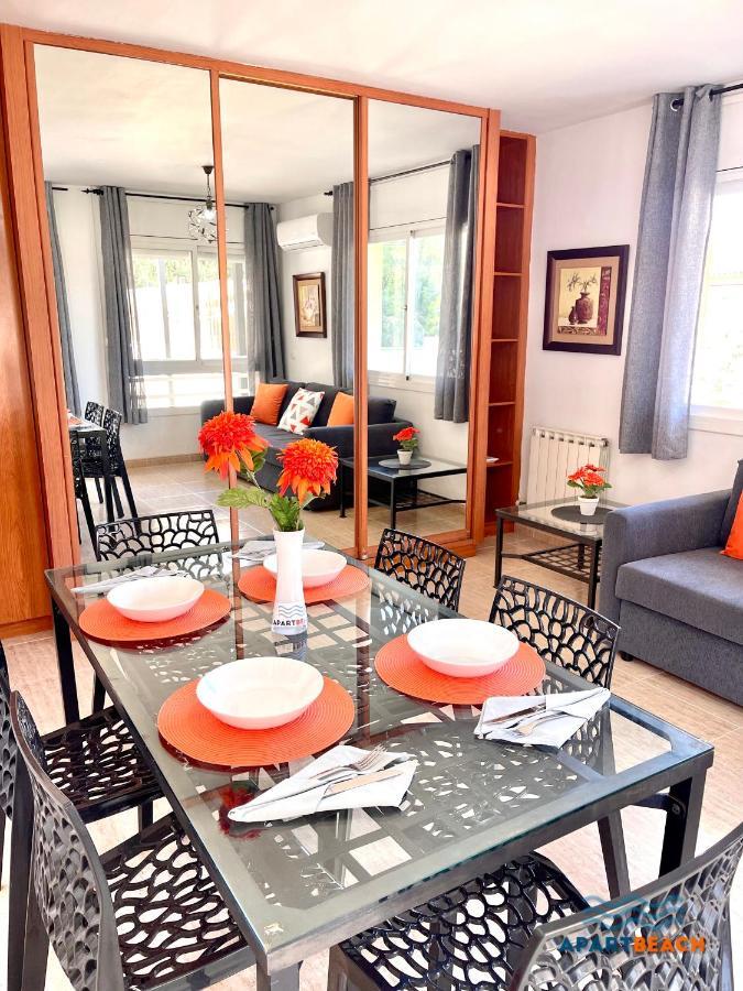 Apartbeach Green Relax Muy Luminoso Junto Playa Y Barbacoa Салоу Экстерьер фото